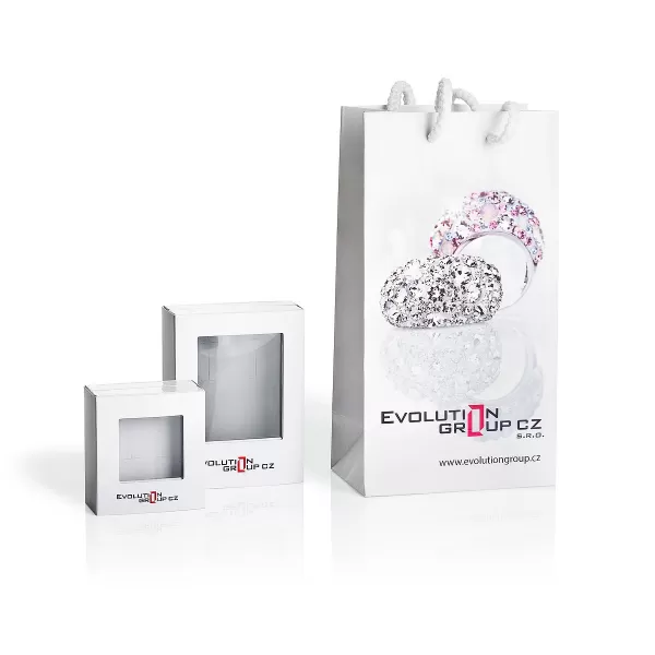 Stříbrné náušnice visací se zirkonem bílé srdce 11225.1