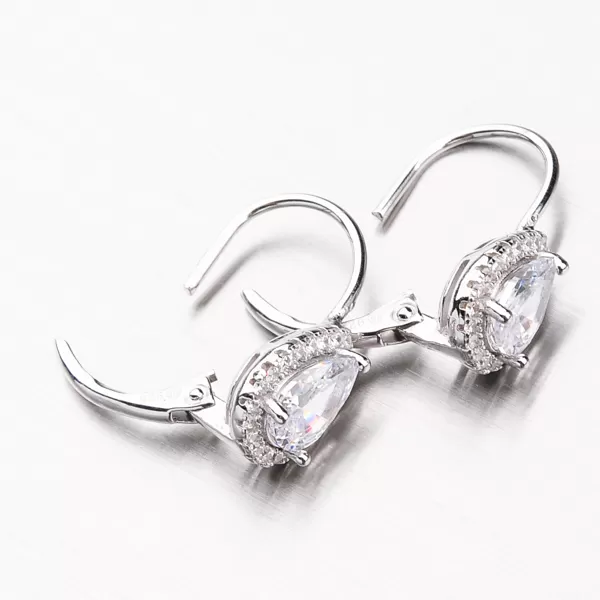 Dámské náušnice stříbro 925 zirkon SST-12194R