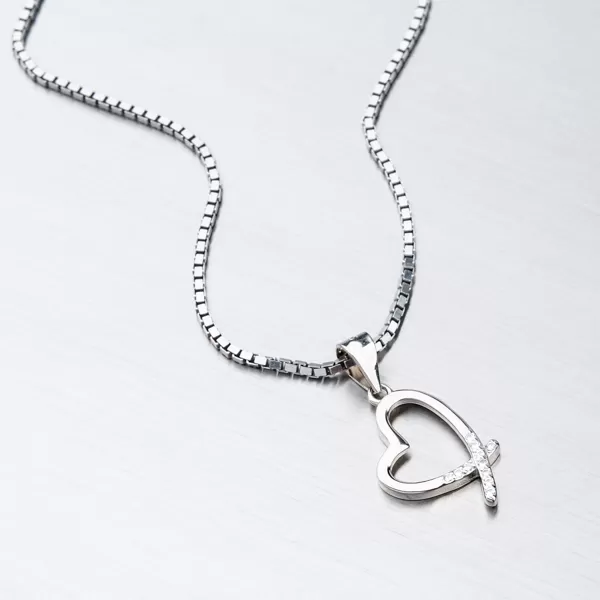 Dámský přívěsek stříbro 925 zirkon HST-13464