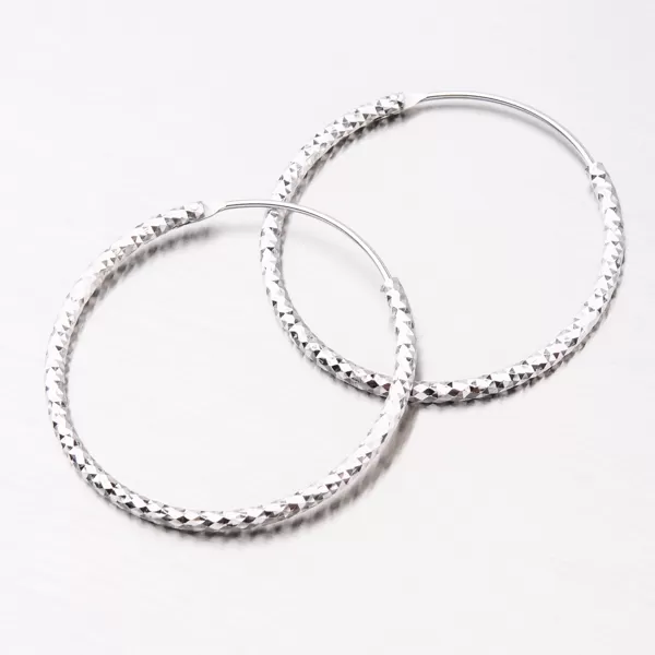 Stříbrné kruhy UCST-12357/35/N