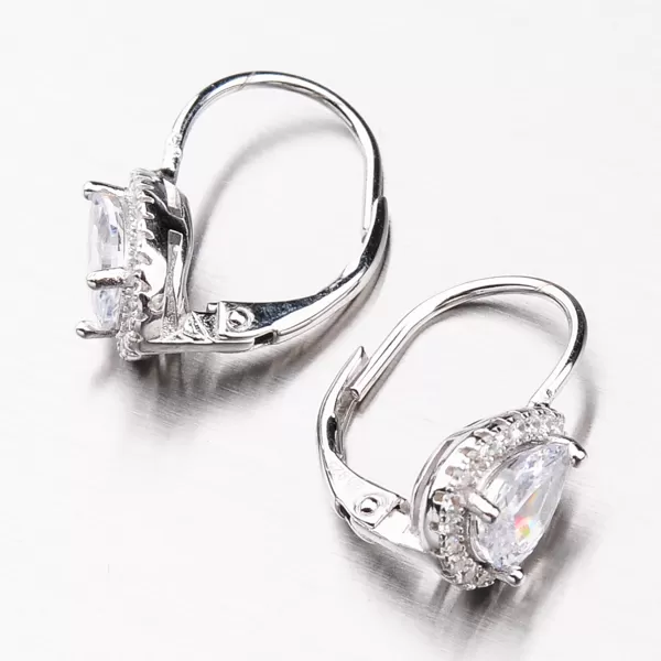 Dámské náušnice stříbro 925 zirkon SST-12194R