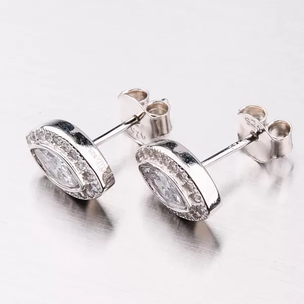 Dámské náušnice stříbro 925 zirkon SETST-12200