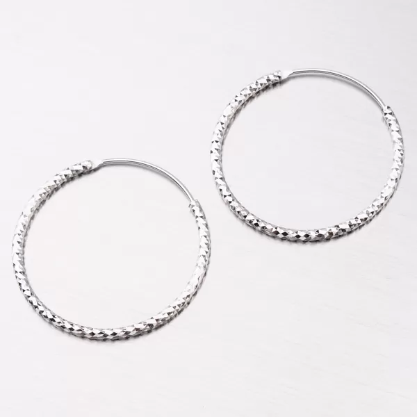 Stříbrné kruhy UCST-12357/35/N