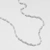 Stříbrný náramek s lesklými facetami CHRS-DAISY-030