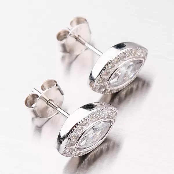 Dámské náušnice stříbro 925 zirkon SETST-12200