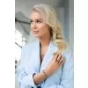 Stříbrný náramek se Swarovski krystaly mix barev 33048.4 galaxy