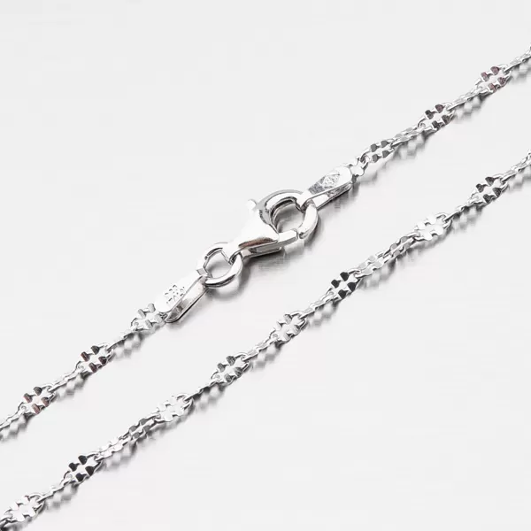 Dámský náramek stříbro 925 lesklými facetami CHRS-DAISY-030