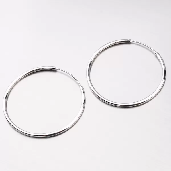 Stříbrné kruhy UCST-12351/40/N