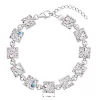 Stříbrný náramek se Swarovski krystaly ab efekt 33047.2