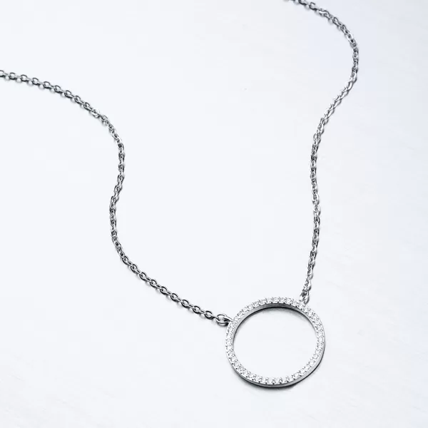 Stříbrný náhrdelník SST-151161
