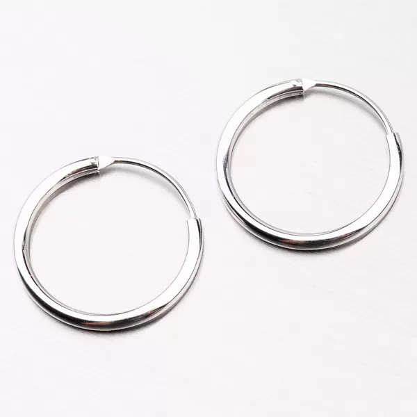 Stříbrné kruhy UCST-12351/20/N