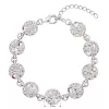 Stříbrný náramek se Swarovski krystaly ab efekt 33048.2