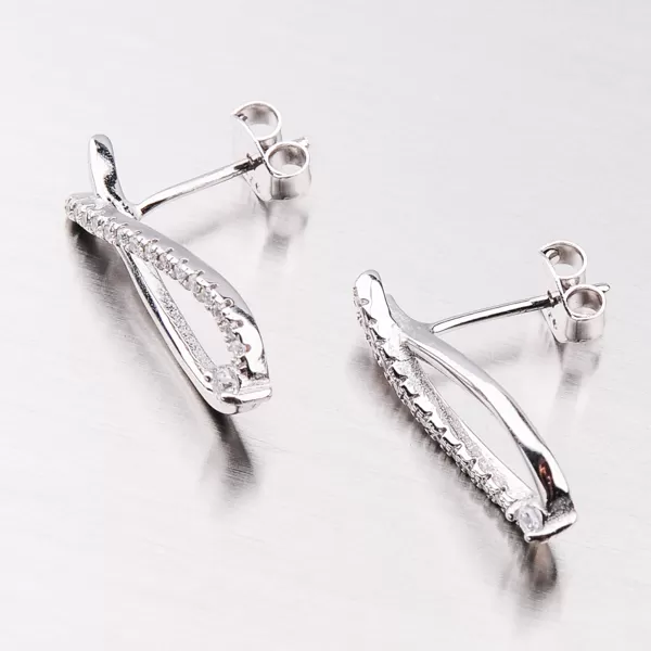 Náušnice pecky se zirkony UPST-121879