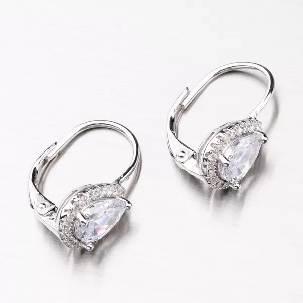 Dámské náušnice stříbro 925 zirkon SST-12194R