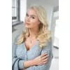 Stříbrné náušnice pecka s krystaly Swarovski bílá kočka 31250.1