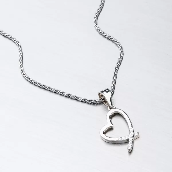 Dámský přívěsek stříbro 925 zirkon HST-13464