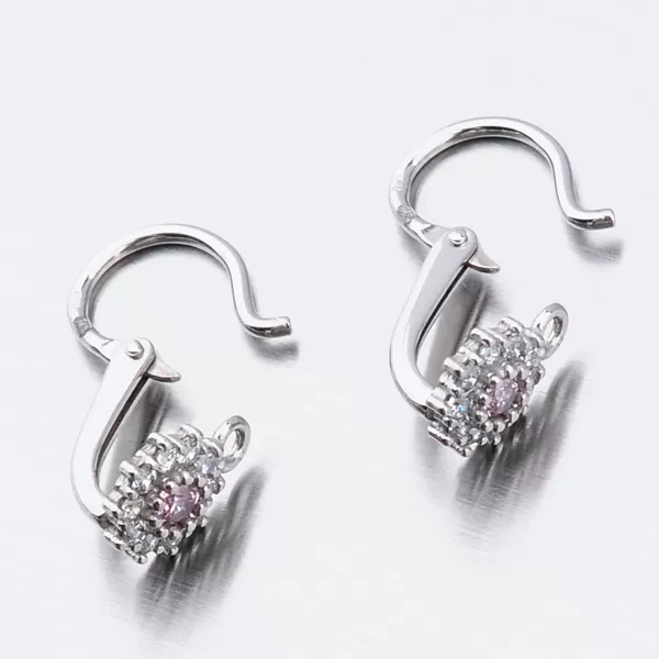 Zlaté náušnice se zirkony 52DN-2749BRB