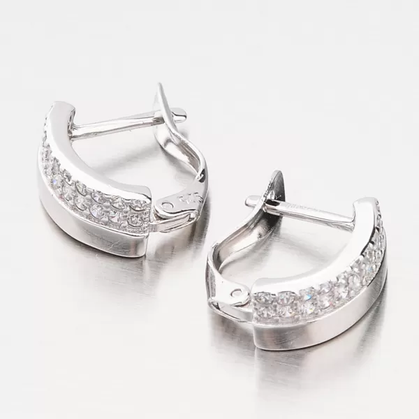 Dámské náušnice stříbro 925 zirkon UCST-121448