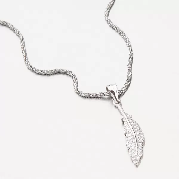 Stříbrný přívěsek se zirkony HST-13630