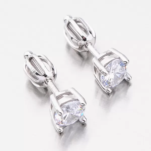 Dámské náušnice stříbro 925 zirkon na šroubky UCST-121677S