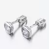 Pecky s hranatým zirkonem 52GZ-8029B-SR