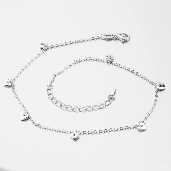 Stříbrný náramek na nohu AGNST-1434