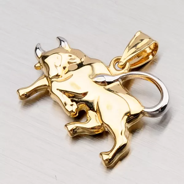 Přívěsek zlato 585 - Býk 1-4010-07