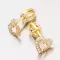 Zlaté náušnice pecky 52GZ-60213Z-SR