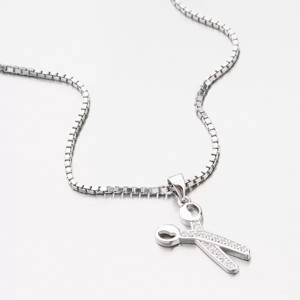 Stříbrný přívěsek se zirkony HST-13482