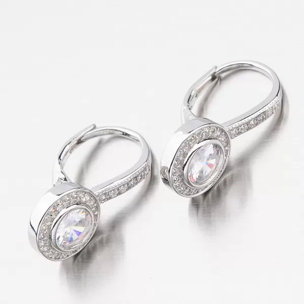 Dámské náušnice stříbro 925 zirkon UCST-121750