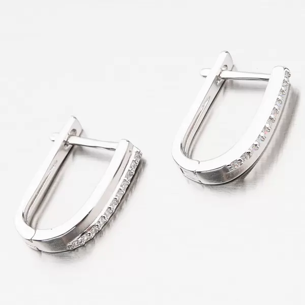 Dámské náušnice stříbro 925 zirkon UCST-121433