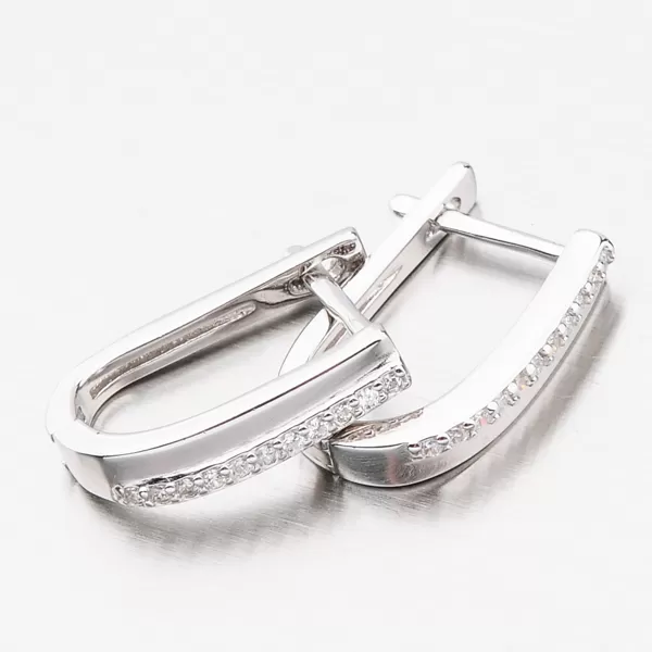 Dámské náušnice stříbro 925 zirkon UCST-121433