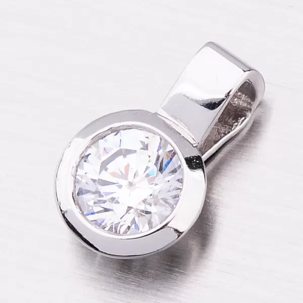 Zlatý přívěsek se zirkonem 53DZ-8005B-ZIR