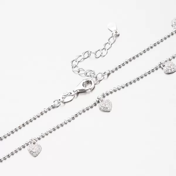 Stříbrný náramek na nohu AGNST-1431