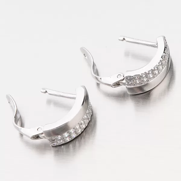 Dámské náušnice stříbro 925 zirkon UCST-121448