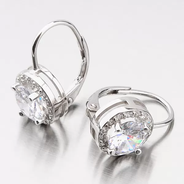 Dámské náušnice stříbro 925 zirkon UCST-12901