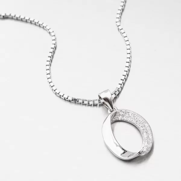 Dámský přívěsek stříbro 925 zirkon TSETST-13270