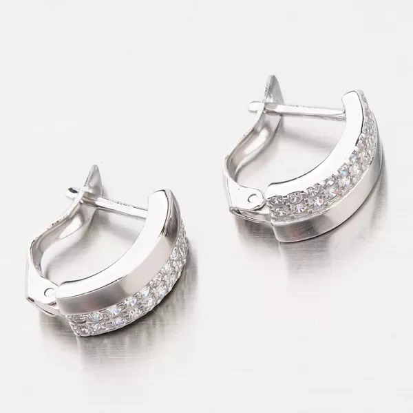 Dámské náušnice stříbro 925 zirkon UCST-121448