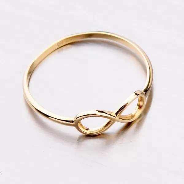 Dámský prsten žluté zlato 585 11-292