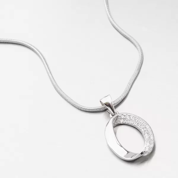 Dámský přívěsek stříbro 925 zirkon TSETST-13270