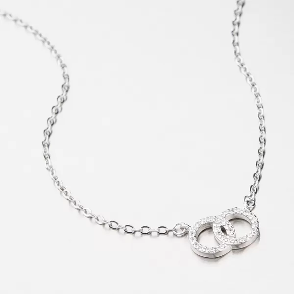 Stříbrný náhrdelník SST-15982