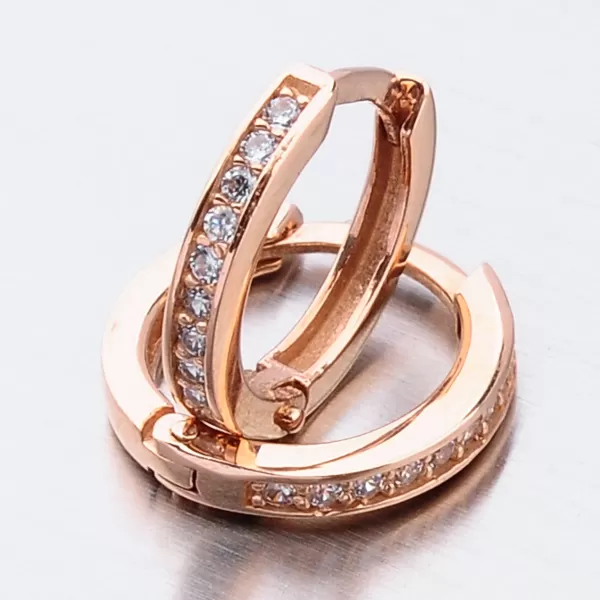 Zlaté kruhy 52GZ-3343CV-ZIR