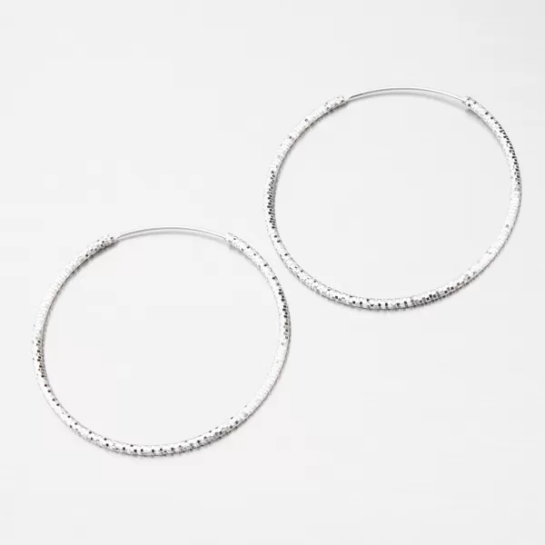 Dámské náušnice stříbro 925 kruhy UCST-12787/45/N