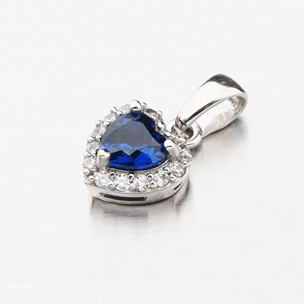 Zlaté srdce se zirkony 53GZ-8016BMB