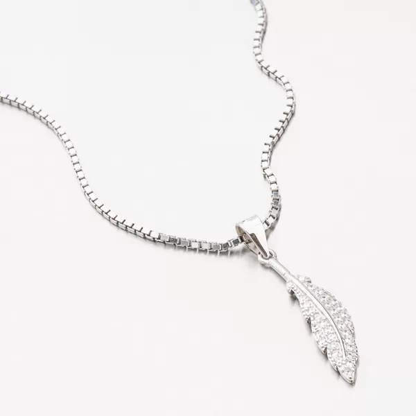 Stříbrný přívěsek se zirkony HST-13630