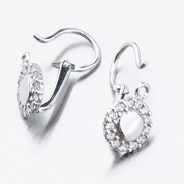 Zlaté náušnice se zirkony 52DN-2750BB