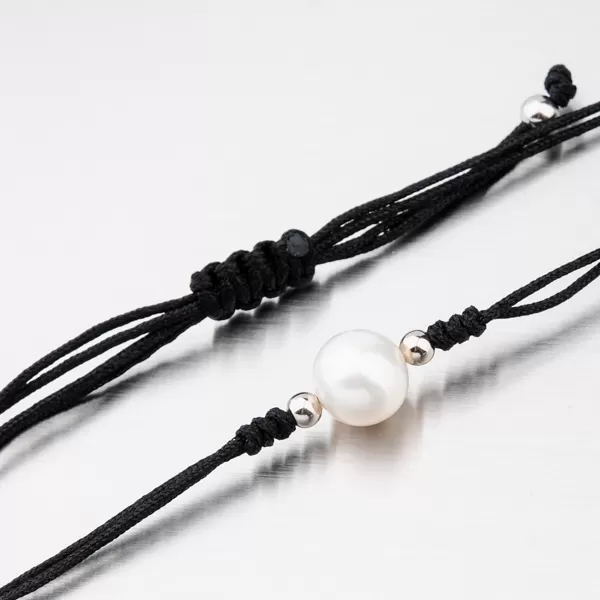 Dámský náramek stříbro 925 perly BST-14359