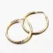 Dámské náušnice stříbro 925 zlacené kruhy E2000854-0809-SLX