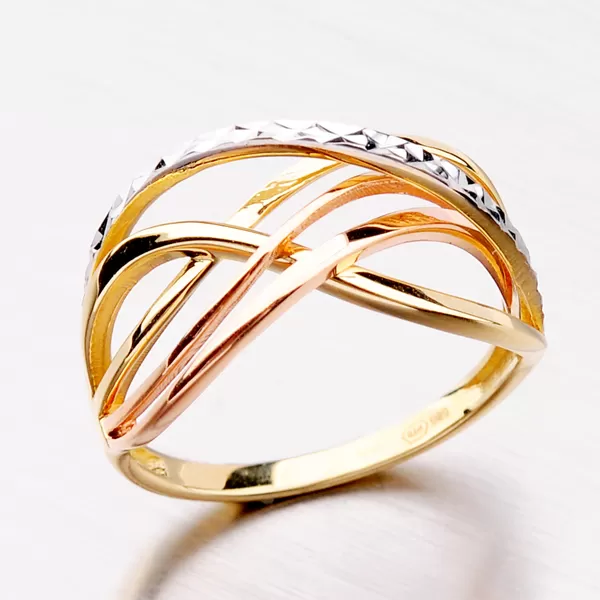 Zlatý dámský prsten 141P-110522