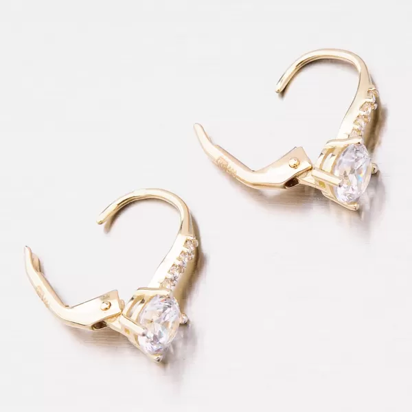 Náušnice zdobené zirkony PKL22-001